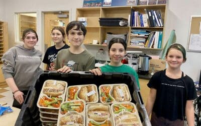 Des élèves de l’école alternative de l’Énergie s’impliquent au Noël du coeur !