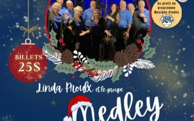 Spectacle de Noël grandiose ce 7 décembre au profit d’un échange culturel d’une vingtaine d’élèves de l’école secondaire Val-Mauricie !