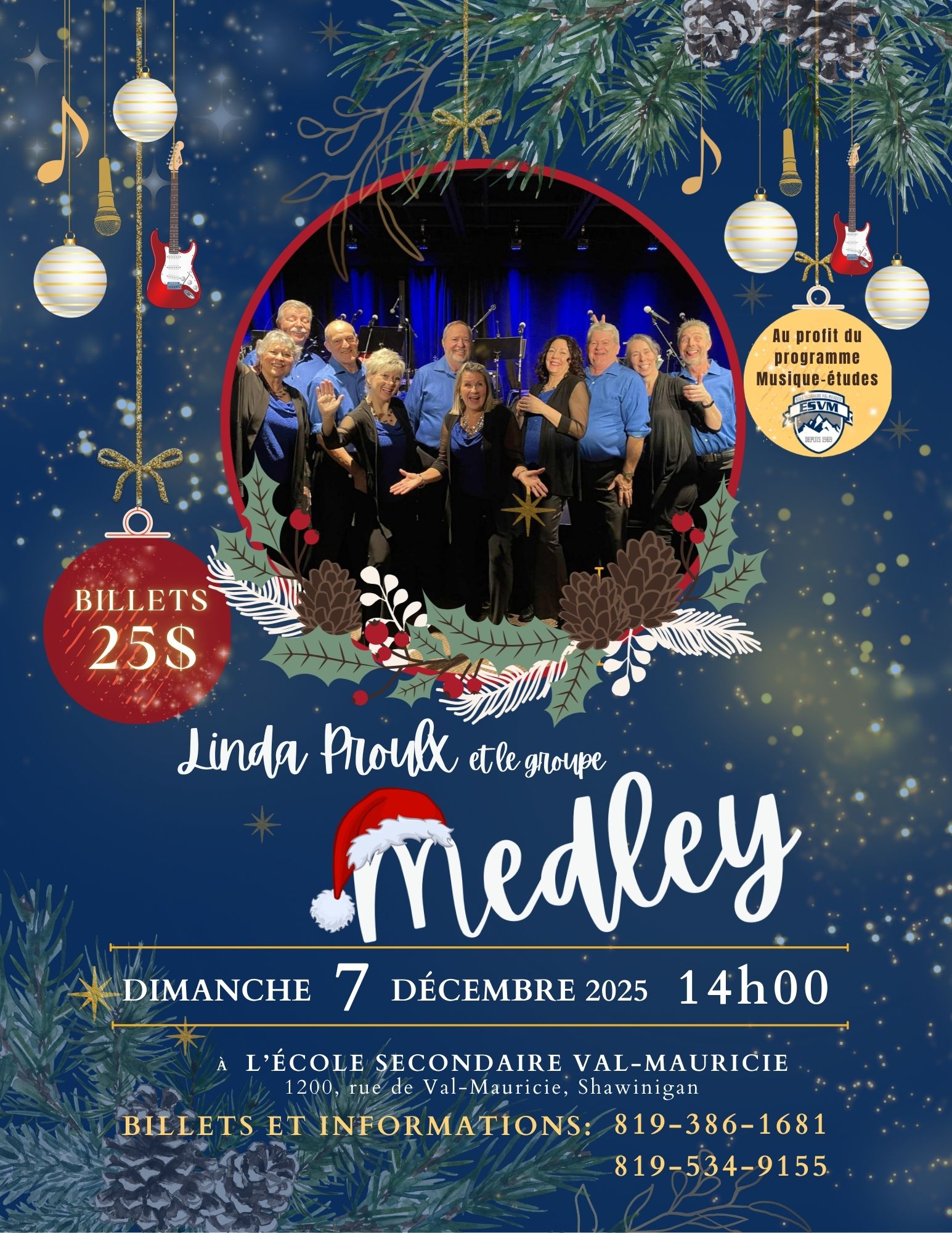 Affiche MedleyValmo Noel 2025