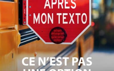 La campagne provinciale de sécurité en transport scolaire M’as-tu vu se déroule du 26 Janvier au 6 février ! Soyons proactifs!