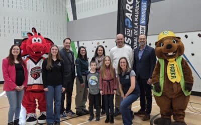 La jeunesse en mouvement avec les Défis du Parc Nordique