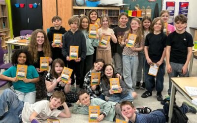 Des élèves de 3e et 4e année de l’école alternative de l’Énergie écrivent un livre !