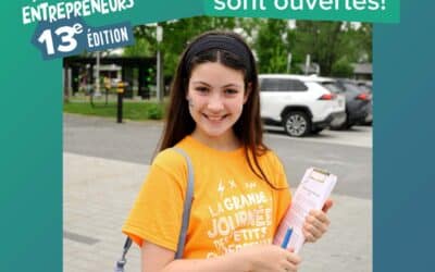 La Grande journée des petits entrepreneurs de retour à Shawinigan : Les inscriptions sont lancées!