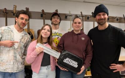 Le groupe Qualité Motel visite les élèves de l’École secondaire Champagnat !