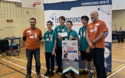 Des élèves de l’École secondaire Val-Mauricie se démarquent au Défi Génie Inventif régional et se qualifient pour la finale provinciale du Défi Génie Inventif !