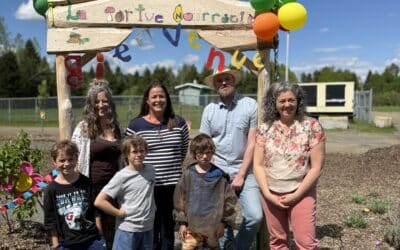 L’école de la Tortue-des-Bois transforme un terrain inexploité en une forêt nourricière !